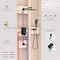 Kibi Cube Pressure Balanced 3-Function Shower System with Rough-In Valve, Matte Black KSF406MB - alternate 2